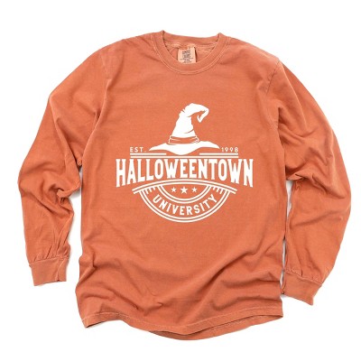 Simply Sage Market Halloweentown University Hat Garment Dyed Long Sleeve
