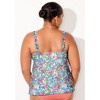 Swimsuits for All V-Neck Flowy Tankini Top (Plus Sizes Available) - 3 of 4