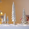 Transpac Gold Resin Glitter Christmas Trees Decor Set Tabletop Decorative Objects for Indoor Holiday Gift Giving - 2 of 2