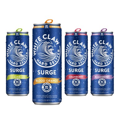 White Claw SURGE Hard Seltzer Variety Pack - 12pk/12 fl oz Slim Cans, 2 of 8, play video