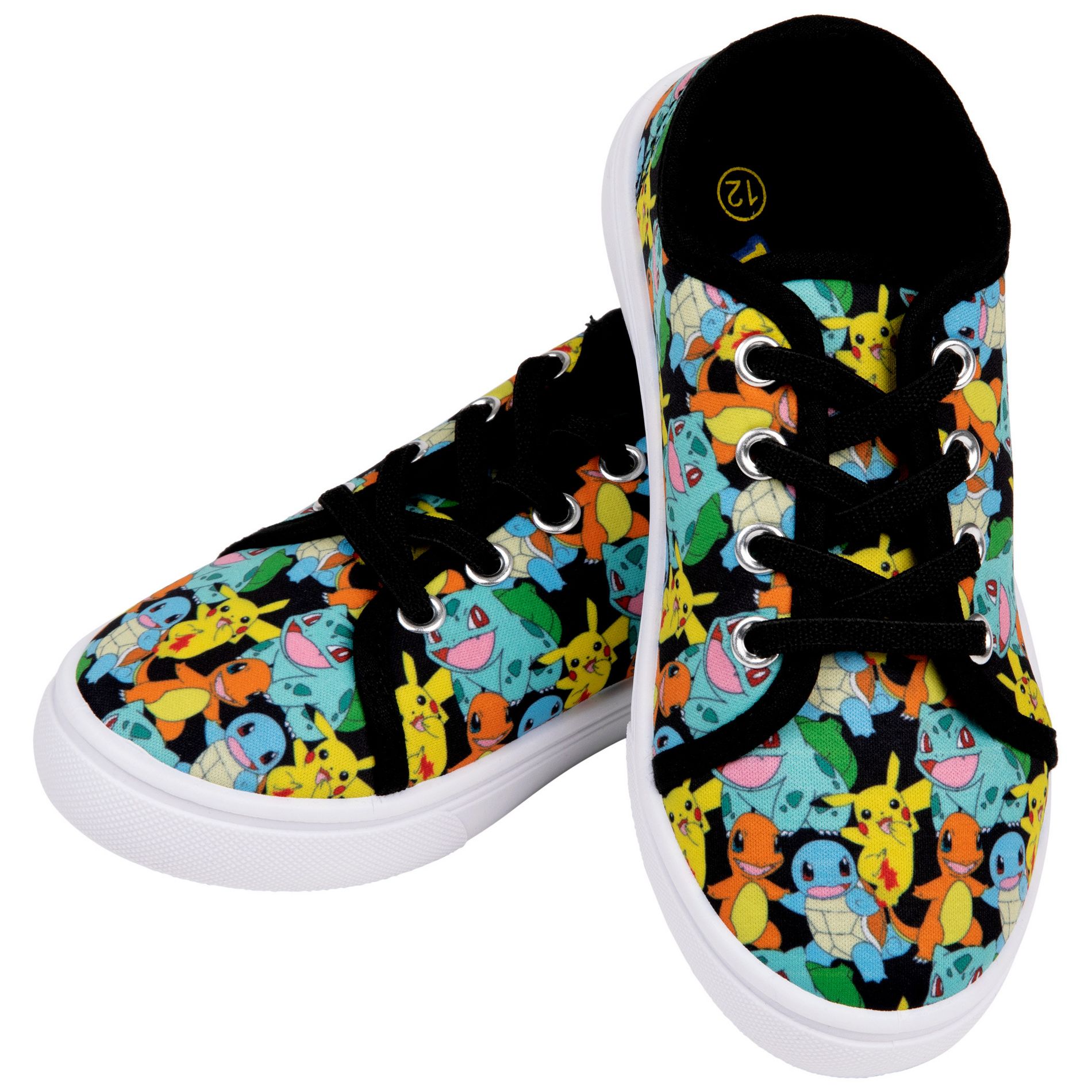 Kids Nintendo Pokémon The Original Four Types All Over Print Shoes