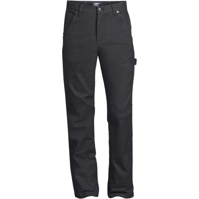 Lands' End Men's Comfort First Utility Carpenter Pants - 40x30 - Black  Slate : Target