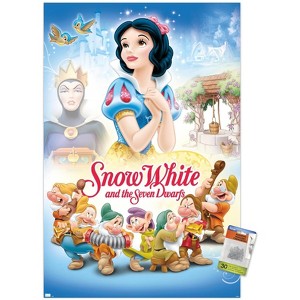 Trends International Disney Snow White And The Seven Dwarfs - Cover Unframed Wall Poster Prints - 1 of 4