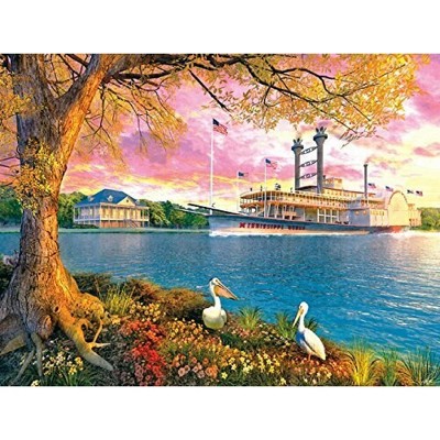 Sunsout Mississippi Queen 500 pc   Jigsaw Puzzle 50030