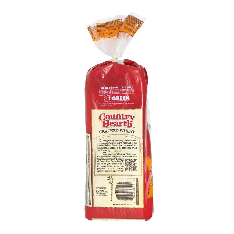 Country Hearth Cracked Wheat Bread - 24oz, 4 of 6