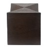 MOEPISY Outdoor End Table Brown - 2 of 4