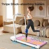 NAYSAYE Portable Treadmill Exercise Trainer Walking Jogging Machine for Home Office , Pink, 43.5"*19.5"*3.5" - 2 of 4