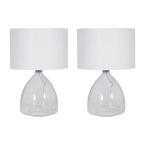 Target shops glass table lamp