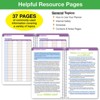 Global Datebooks Secondary Student Planner AY 2024-2025 - Matrix Style - 5.5"x8.5" (Rainbow Silhouette) - 2 of 4