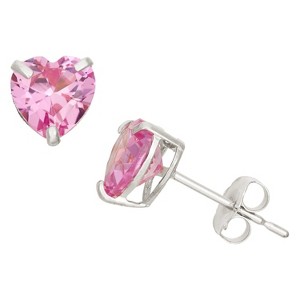 Designs By Gioelli 10K White Gold Gemstone Stud Earrings - 1 of 2