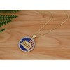 Anna-Kaci 4th of July USA American Flag Pendant Lincoln Memorial Round Elephant Necklace  for Women Men, Round - 2 of 4