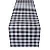 Kate Aurora Country Farmhouse Living Reversible Buffalo Plaid/Solid Table Runners - image 4 of 4