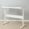 Standing Desk Modern with Adjustable Height and Metal Drawer for Home Office 47in Wide-3irtyhousy - 2 of 4
