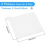 Unique Bargains Durable Soft Silicone Drain Cover with Anti-Odor Drain 4 Pcs - 2 of 4