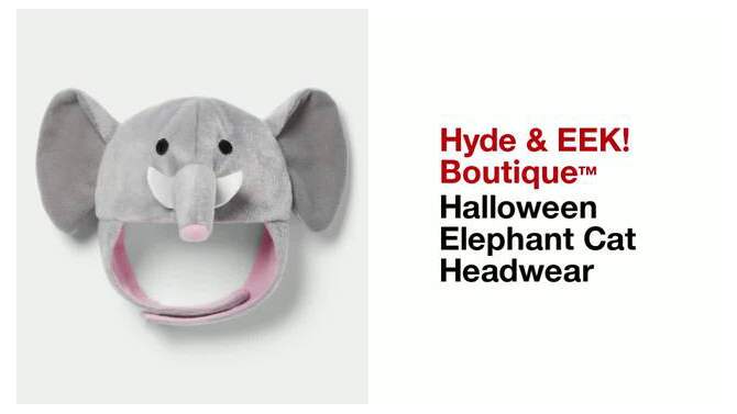 Halloween Elephant Cat Headwear - Hyde &#38; EEK! Boutique&#8482;, 2 of 11, play video