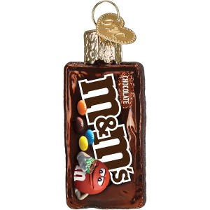 Old World Christmas Mini Blown Glass Ornament for Christmas Tree, M&M's Bag - 1 of 4