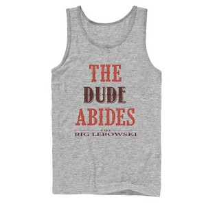 Men's The Big Lebowski The Dude Abides Tank Top - 1 of 4