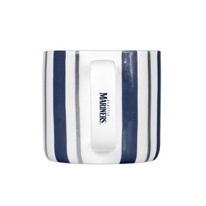MLB Seattle Mariners Striped Coffee Mug - 16oz - 1 of 1