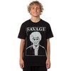 The Golden Girls Sophia Is Savage Distressed Graphic Men's Black T-Shirt Tee NEW - 2 of 4