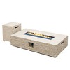 42/56 inch Outdoor Magnesium Oxide Fire Pit Table Propane for Outside Patio with Tank Cover - 2 of 4
