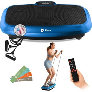 Lifepro 3D Vibration Plate Exercise Machine - Dual Motor Oscillation and Pulsation for Full-Body Home Fitness - 1 of 4