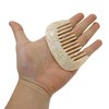 Unique Bargains Anti-Static Pocket Size Wide Tooth for Thick Curly Hair Detangling Comb 1 Pc - 2 of 4