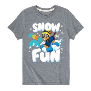 Boys' - Paw Patrol - Snow Much Fun Short Sleeve Graphic T-Shirt - 1 of 4