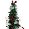 Northlight Battery Operated Tree with Polar Bears Christmas Decoration - 67" - 3 of 4