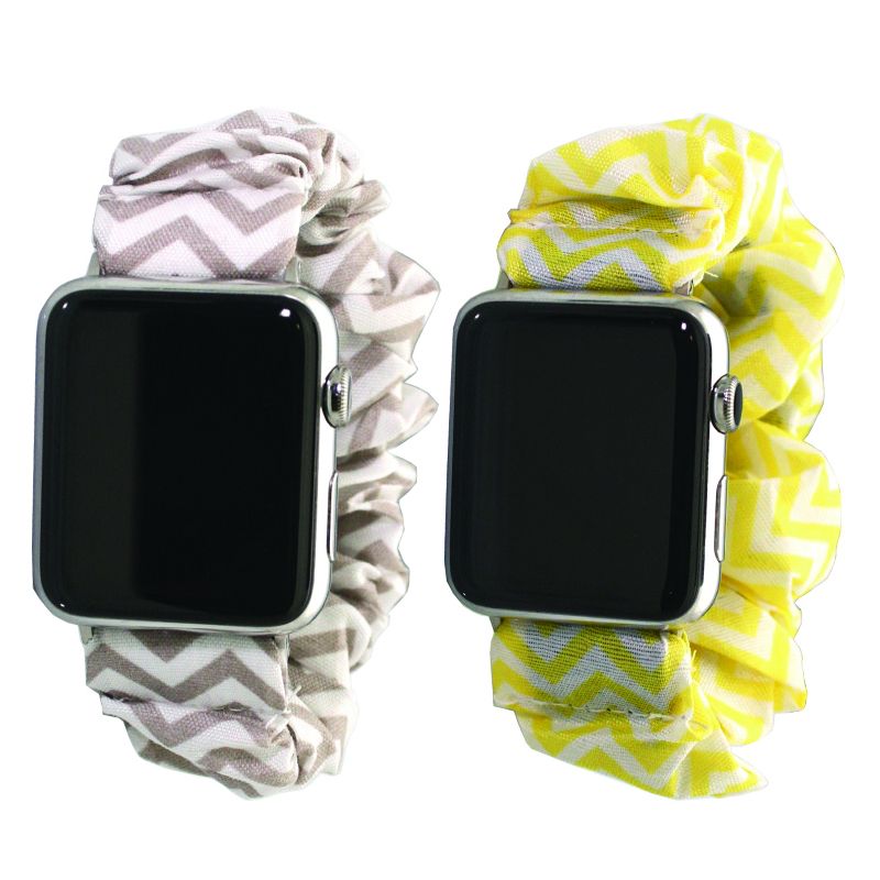 Olivia Pratt Printed Scrunchie Apple Watch Band, 1 of 9