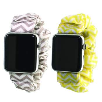 Olivia Pratt Printed Scrunchie Apple Watch Band