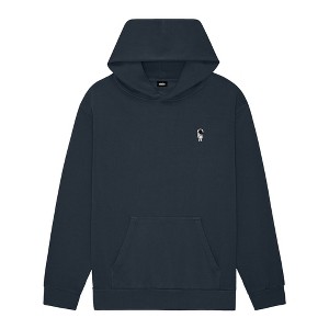Dalix Astronaut Embroidery Relaxed Hoodie Soft Fleece Sweatshirt Fit Lounge Mens - 1 of 4