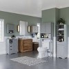 RiverRidge Ashland Two-Door Bathroom and Laundry Wall Mount Storage Medicine Cabinet with Towel Bar - 3 of 4