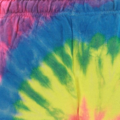 tie dye neon pink lime and blue