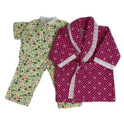 Our Generation Ice Cream Dreams Pajama & Robe Outfit For 18 Dolls : Target