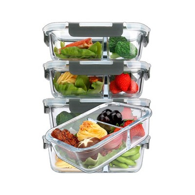 Apex Vanguards 10-Piece Snap Locking Glass Containers