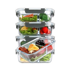 Apex Vanguards 10-Piece Snap Locking Glass Containers - 1 of 3