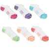 Hanes X-Temp Women's No Show Socks, Extended Sizes, 6-Pairs - 3 of 4