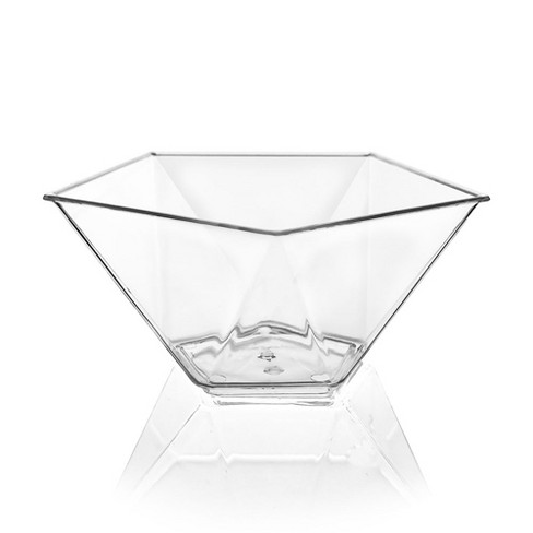 2oz Plastic Dessert Glass - Disposable Round Plastic Glass
