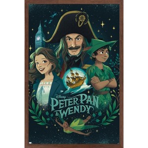 Trends International Disney Peter Pan & Wendy - Collage Framed Wall Poster Prints - 1 of 4
