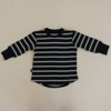 Kids Ozzy Waffle Fabric Long Sleeve Tee Shirt - Olive + Scout - 2 of 4