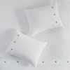 3 Pcs Gorgeous Solid Cotton Waffle Weave Duvet Set, All Season Stylish Home Textile for Modern Bedroom Decor - 2 of 4