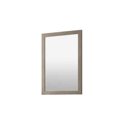 Legion Furniture 24 Inches Antique Gray Oak Mirror