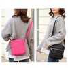 Casual Nylon Purse Handbag Crossbody Bag Waterproof Shoulder Bag for Women (Black) - 2 of 4