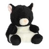 Aurora Mini Cricket Cat Palm Pals Adorable Stuffed Animal Black 5" - image 2 of 4