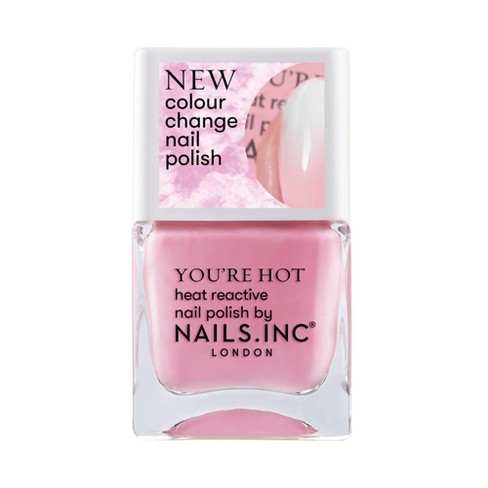 Nails Inc. New Color Changing Nail Polish - Hotter Than Hot  Fl Oz :  Target