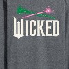Men's - Wicked - Wand And Broomstick Logo Long Sleeve Graphic T-Shirt - 2 of 4