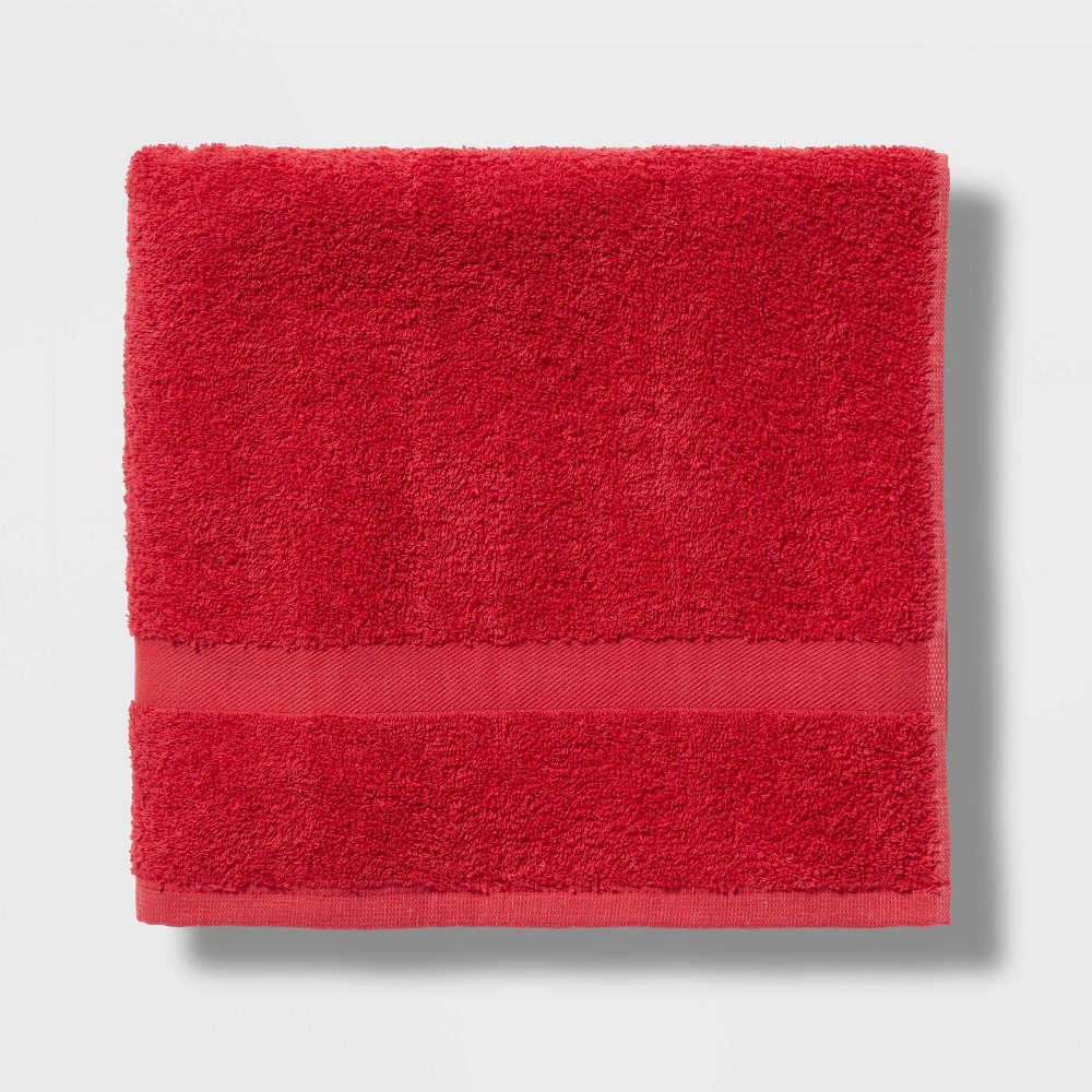 Bath Towel Red - Room Essentials