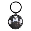 Dicksons KC-809 Majestic Eagle Black and Grey .75 x .75 Inch Zinc Alloy Fob Holder Keychain Ring Accessory - 2 of 2