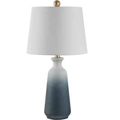 Narem Table Lamp - White/Blue - Safavieh