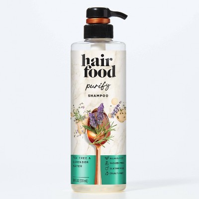 Hair Food Sulfate Free Purifying Treatment Shampoo Infused with Tea Tree and Lavender - 17.9 fl oz